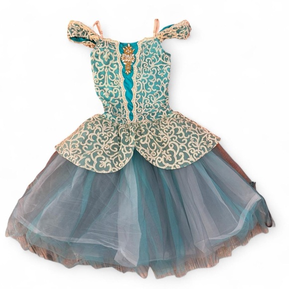 NWOT Weissman 12128 Beethoven Ode To Joy Blue Ballet Dance Tutu Dress, Size MA. - Picture 3 of 5